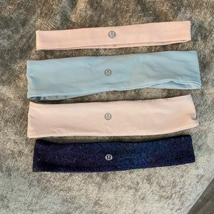 Lot of Lululemon headbands